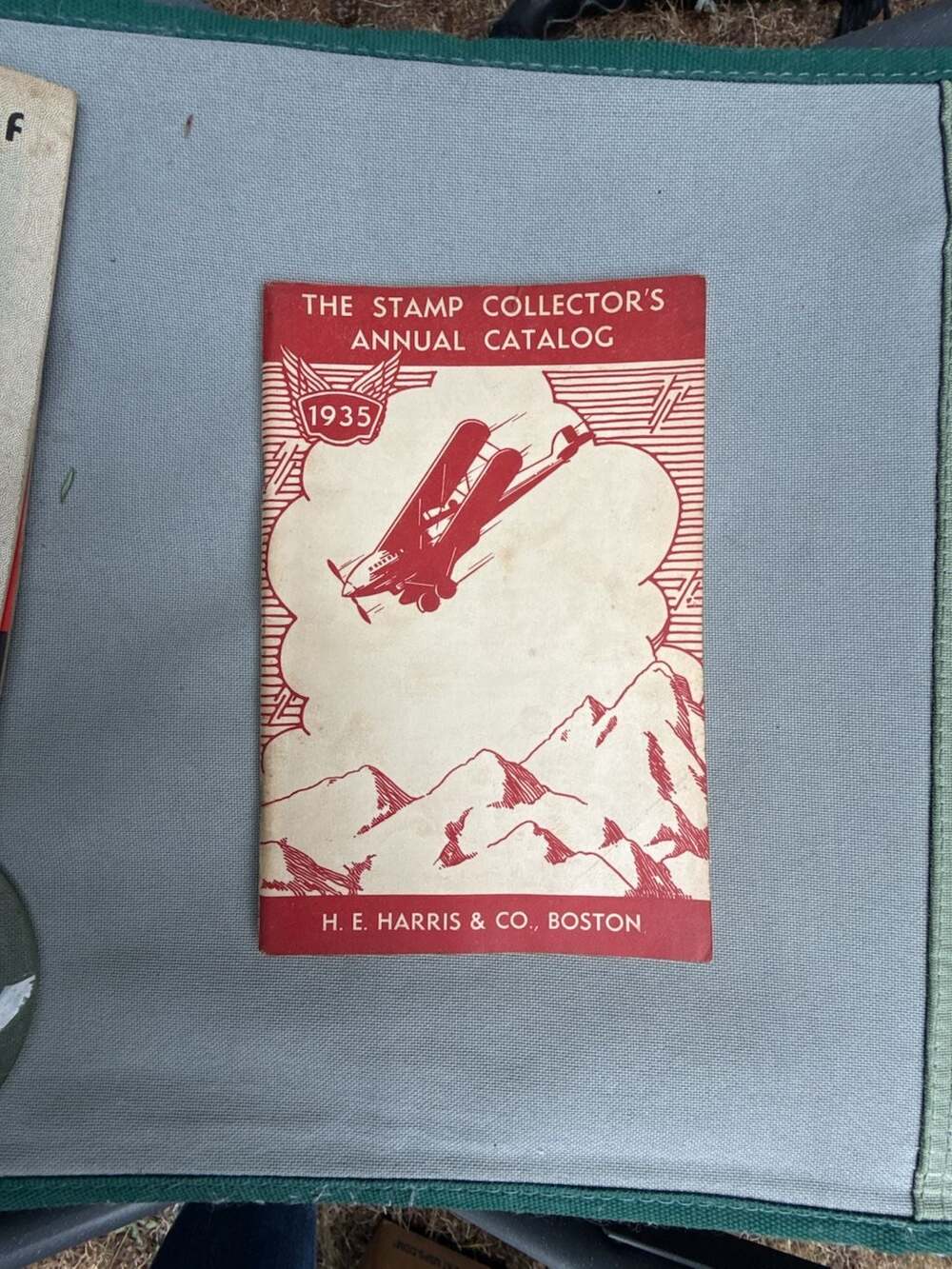 Vintage 1935 The Stamp Collector's Annual Catalog by H. E. Harris & Co.